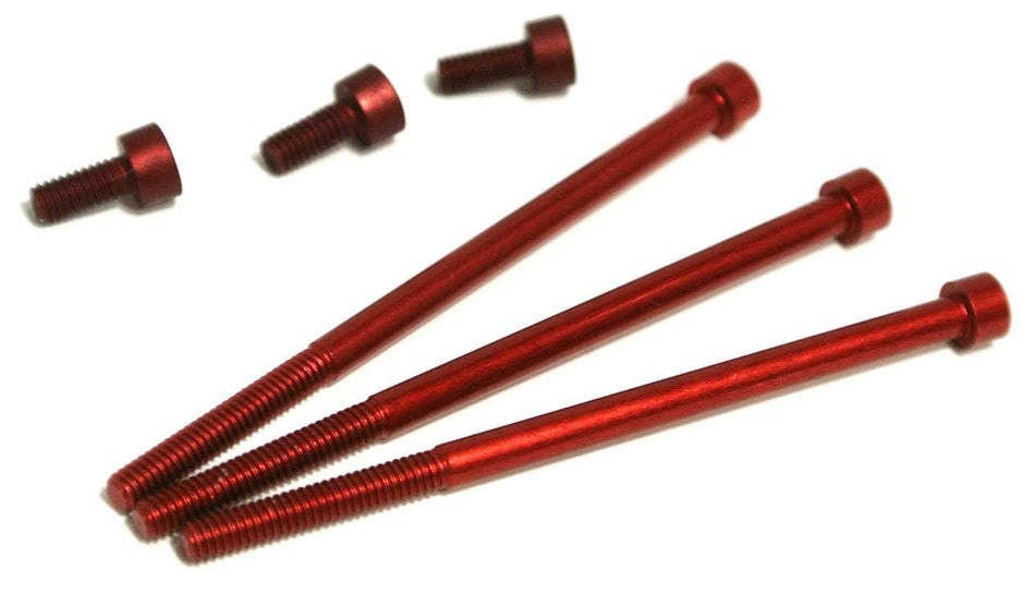 Full Set of 6 Aluminum Screws for Trinity X-Factor Mod Modified Motors image 0