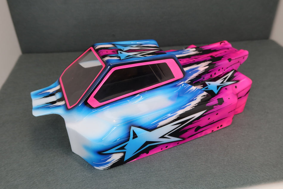 Ron's Reserve Series Custom Airbrush Painted Body RC8B4E RC8B4.1e RC8B4.2e Buggy