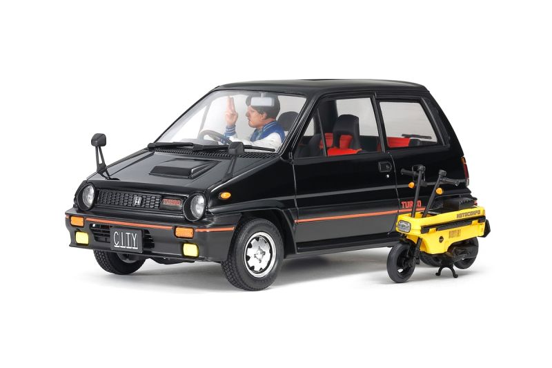 Tamiya 1/24 Honda City Turbo Plastic Model Kit 24369 TAM24369 image 0