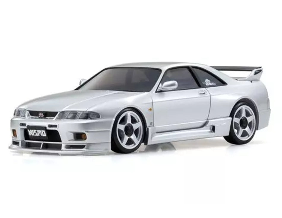 Kyosho ASC MA-020 Nissan Skyline GT-R (R34) V.spec II Mini-Z Body Silver MZP488S