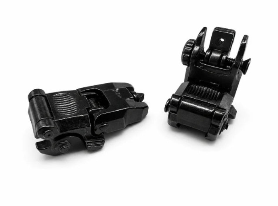 GoatGuns Mini Accessory DieCast Model Flip Up Sights (2) Black GOASIGHT-FLIP