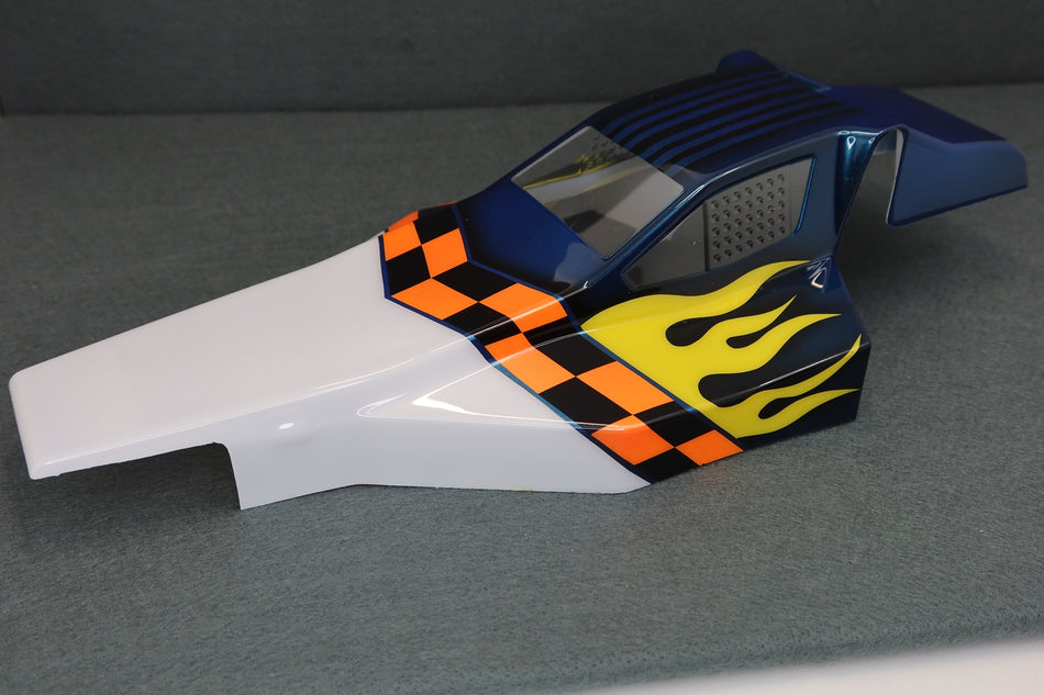 Ron's Reserve Series Custom Airbush Painted Body for Team Associated RC10 Buggy image 0