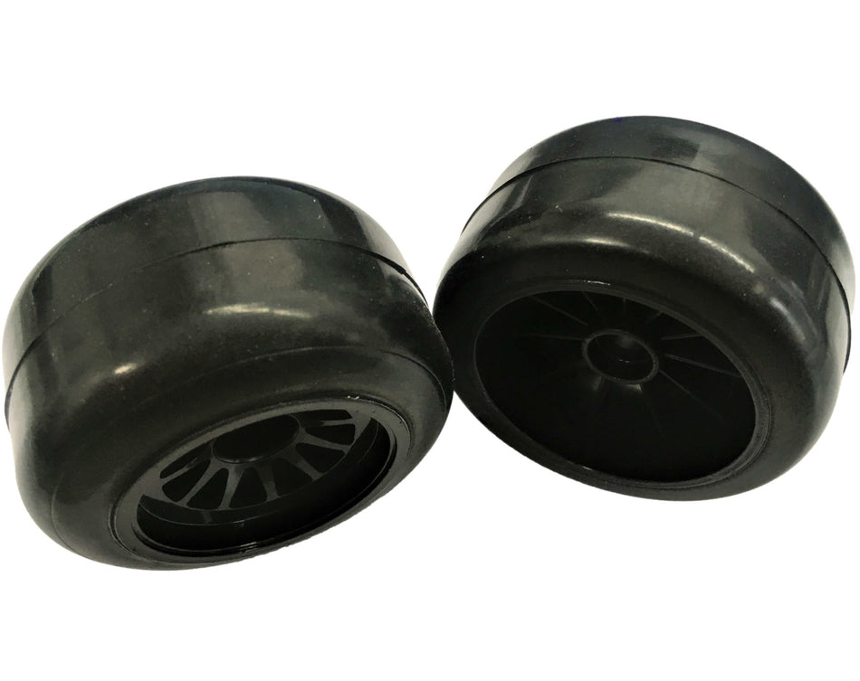Gravity RC G-Spec Front F1 Tires (2pc) Mounted on Wheels GRC139F image 0