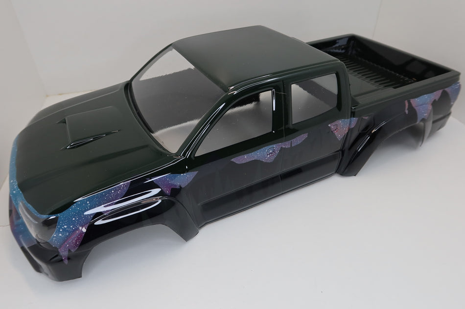 New Custom Painted 1/10 2015 Toyota Tacoma 12.3" Wheelbase Crawler Body image 0