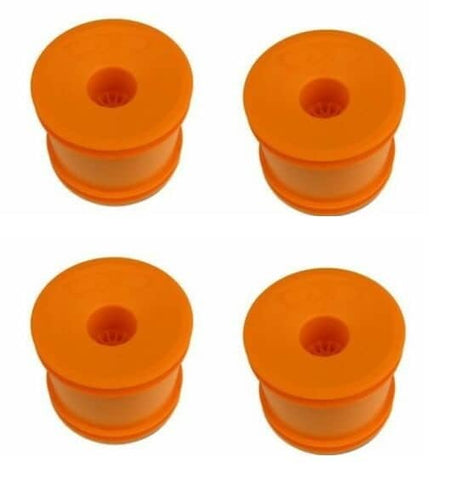 DE Racing SpeedLine Wheels for Associated Stadium Truck T5m T6.1 T6.2 ET410 Orange DER-SS4-AO image 0