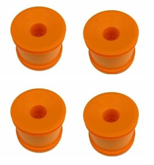 DE Racing SpeedLine Wheels for Associated Stadium Truck T5m T6.1 T6.2 ET410 Orange DER-SS4-AO image 0