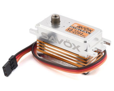 Savox SB-2264MG Low Profile Digital High Speed - High Voltage Metal Gear Servo SAVSB2264MG image 0