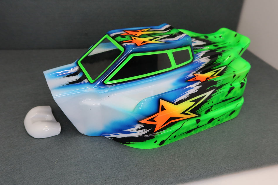 Rons Reserve Custom Painted Body HB Mugen Kyosho TLR 8X RC8B4.1 Sworkz 1/8 Buggy