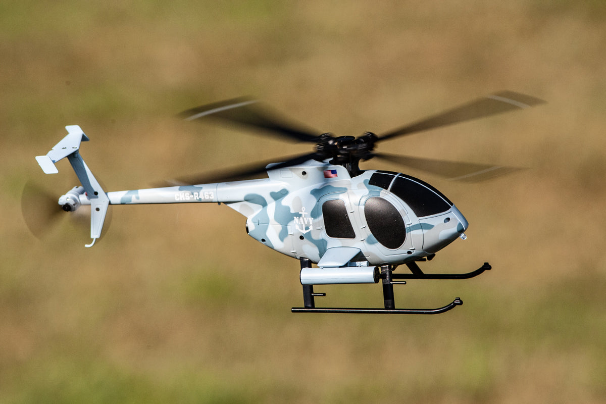 Rage RC Hero-Copter Military 4 Blade RTF Heli NAVY RGR6102 6102 image 1