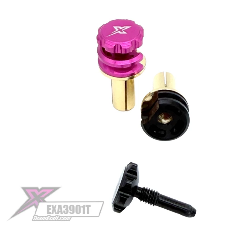 Team Exalt 5mm Adjustable Bullets w/ Thumbscrew (1pair) EXA3901T