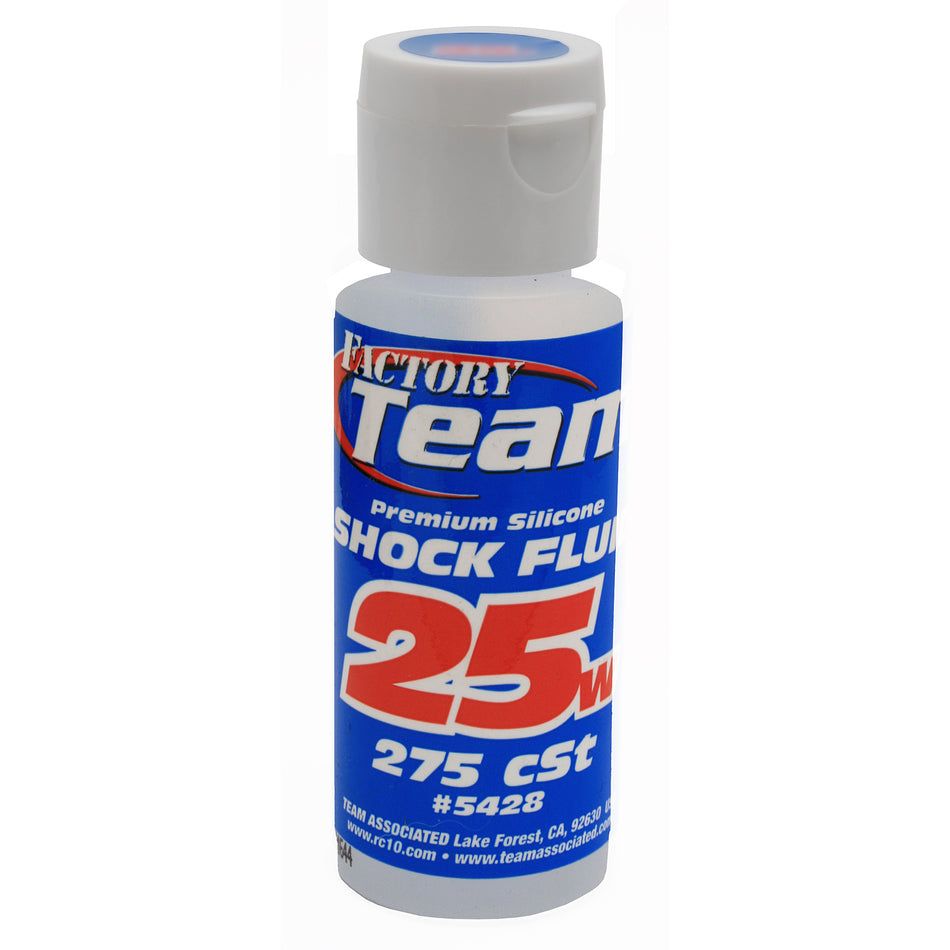 Team Associated Factory Team 25wt (275 cst) Silicone Shock Oil 2oz ASC5428 5428 image 0