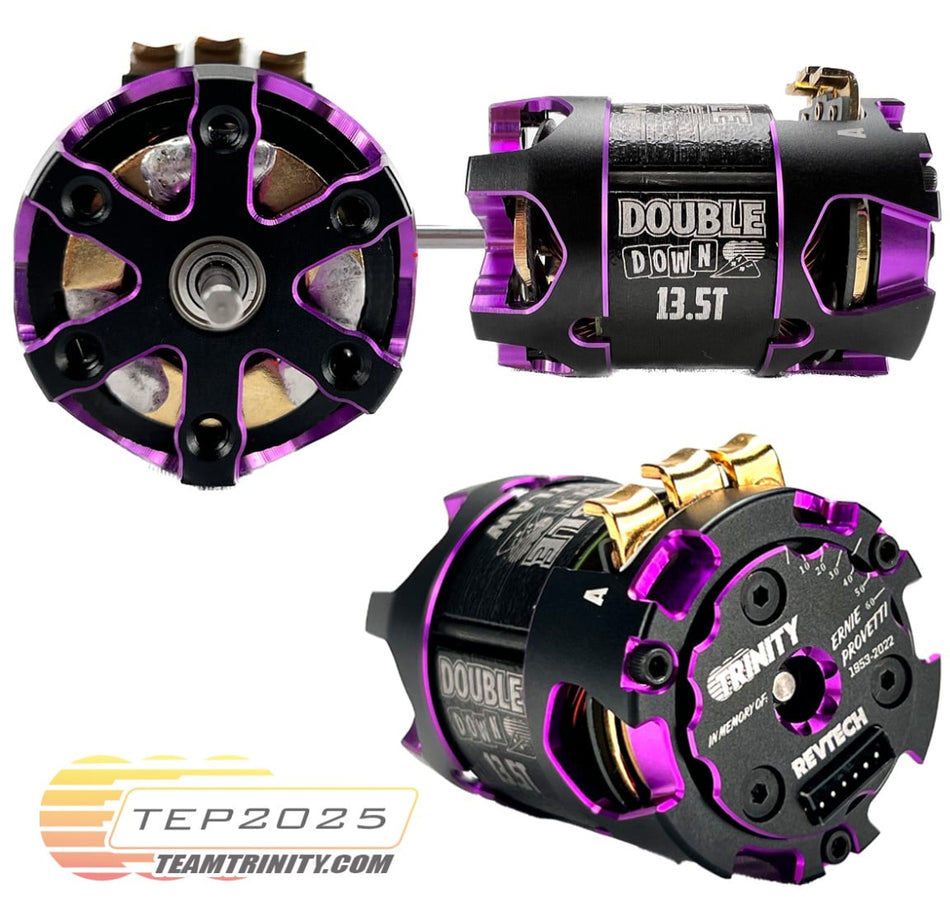 Trinity Double Down Limited Edition Purple EndBell/Plate Combo TEP2025 image 0