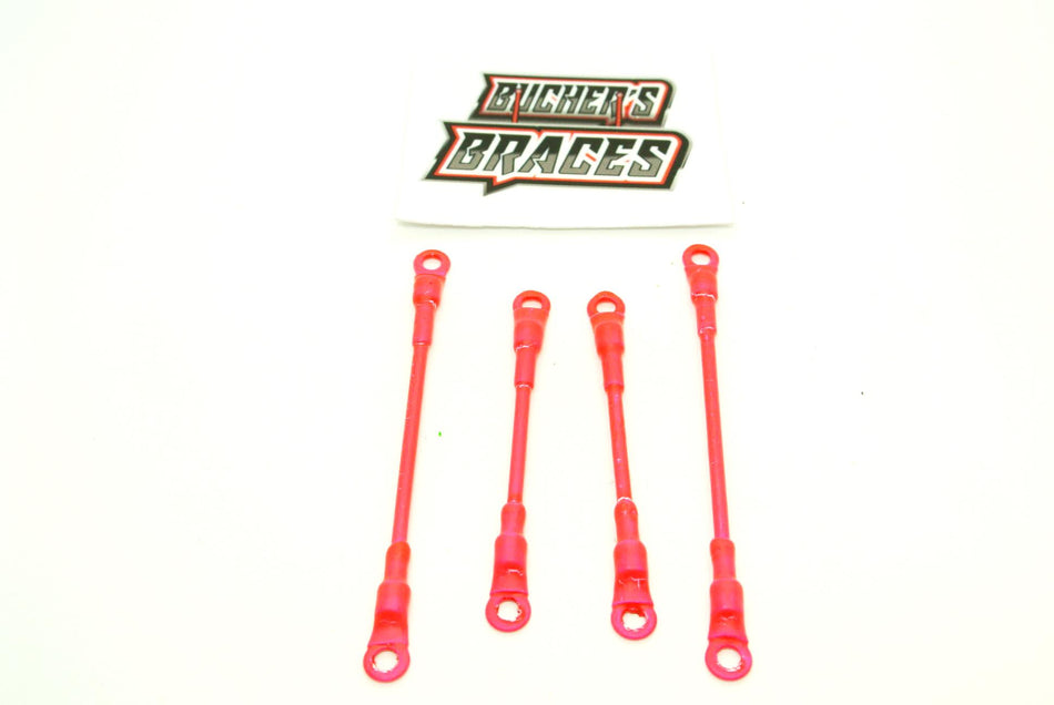 Bucher's Braces for SC Mod, SC Late Model &amp; Mudboss Bodies Pink image 0