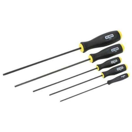 Du-Bro Dubro 5 Piece Standard Ball Hex Wrench Set DUB447 image 0