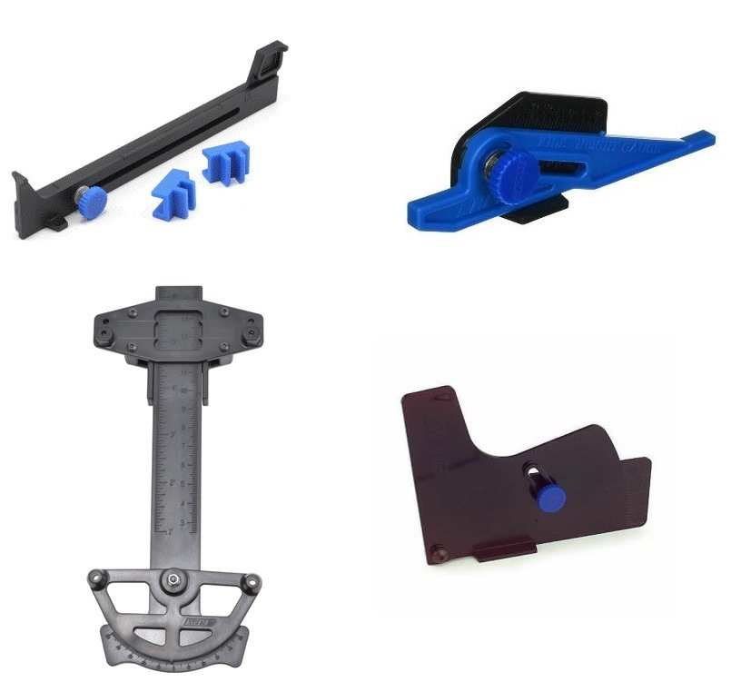 4 Piece RPM Ultimate Chassis Setup Tool Pack (Toe In, Camber, Ride Height, Shock Gauge) image 0
