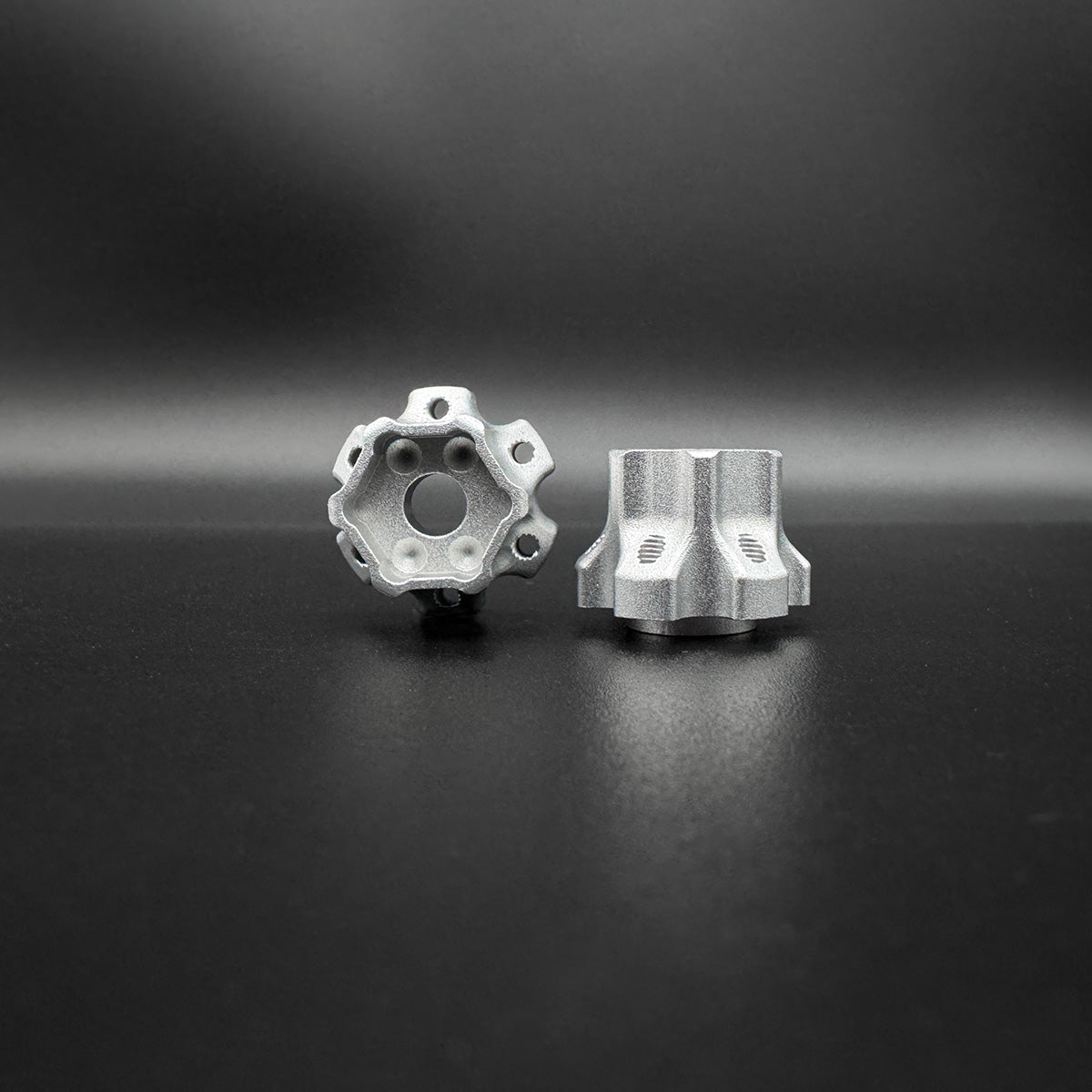 Reefs RC 12mm Hex "DOT" Machined Aluminum Hubs (2) "3 DOT 10mm" REEFS222 image 0