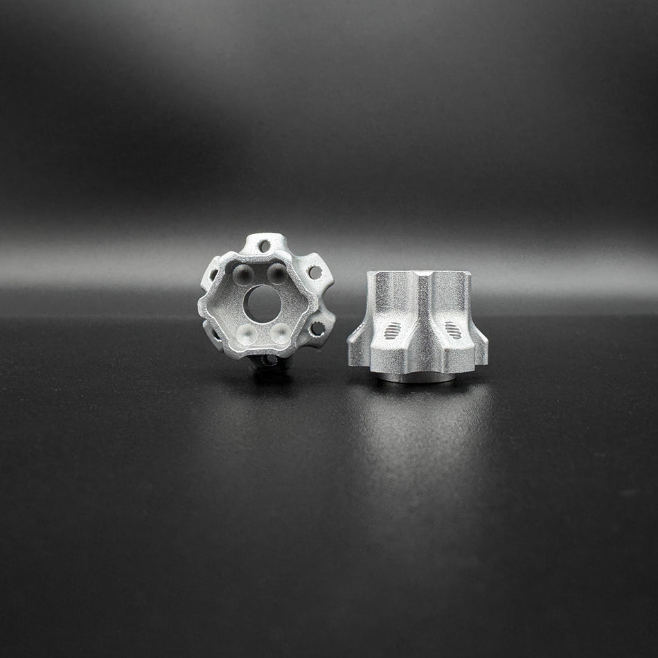 Reefs RC 12mm Hex "DOT" Machined Aluminum Hubs (2) "3 DOT 10mm" REEFS222 image 0