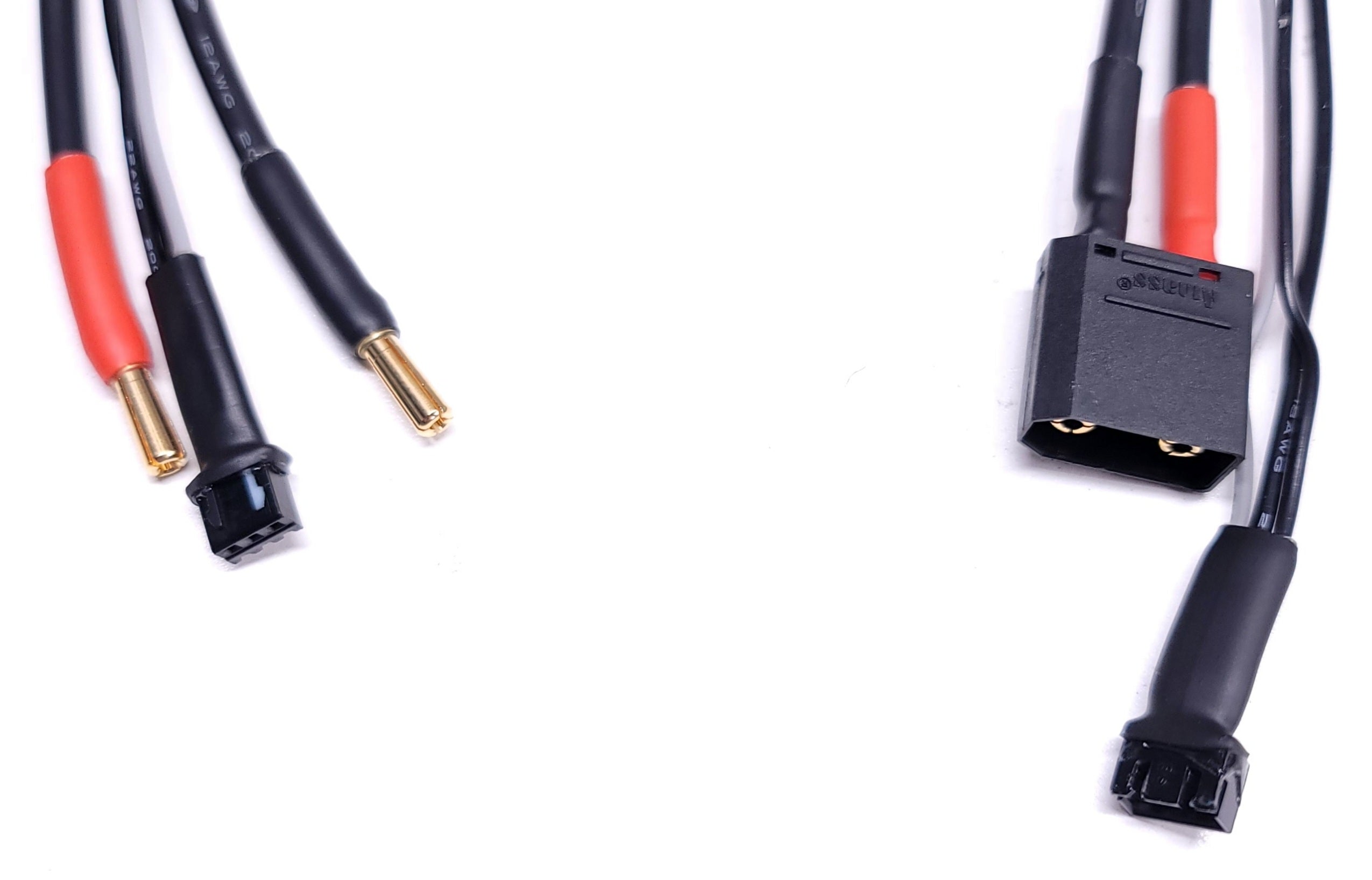 New 24in (2 foot) Lipo Battery Charging Leads Harness with XT90 to 4mm Bullets image 1
