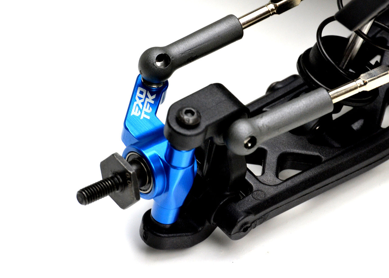 Exotek Associated DR10 DB10 Aluminum Steering Hub Set EXO2019 2019 image 1
