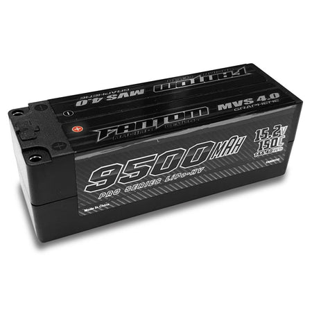 Fantom 9500mah 150c 15.2v 4s (4cell) MVS 4.0 Graphene Pro LiPo Battery FAN25112 image 0