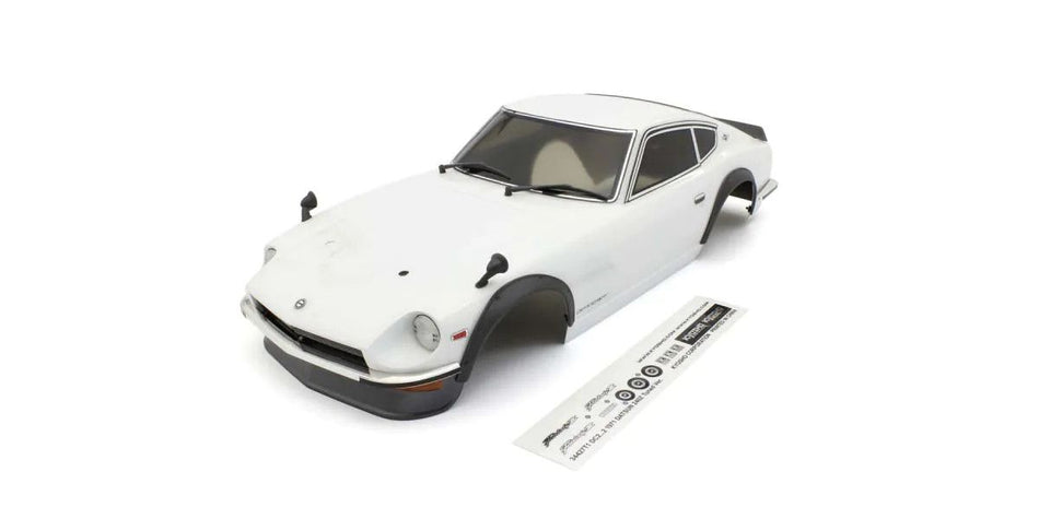Kyosho 1971 Datsun 240Z Tuned Version White Decoration Body Set Fazer FAB611WH image 0