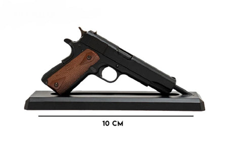 GoatGuns 1/2.5 Scale Die Cast Browning 1911 Model Pistol Black GOA1911-BLACK image 1