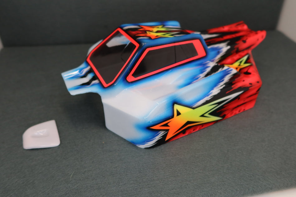 Ron's Reserve Series Custom Airbrush Painted Body RC8B4.1 RC8B4.2 Nitro Buggy