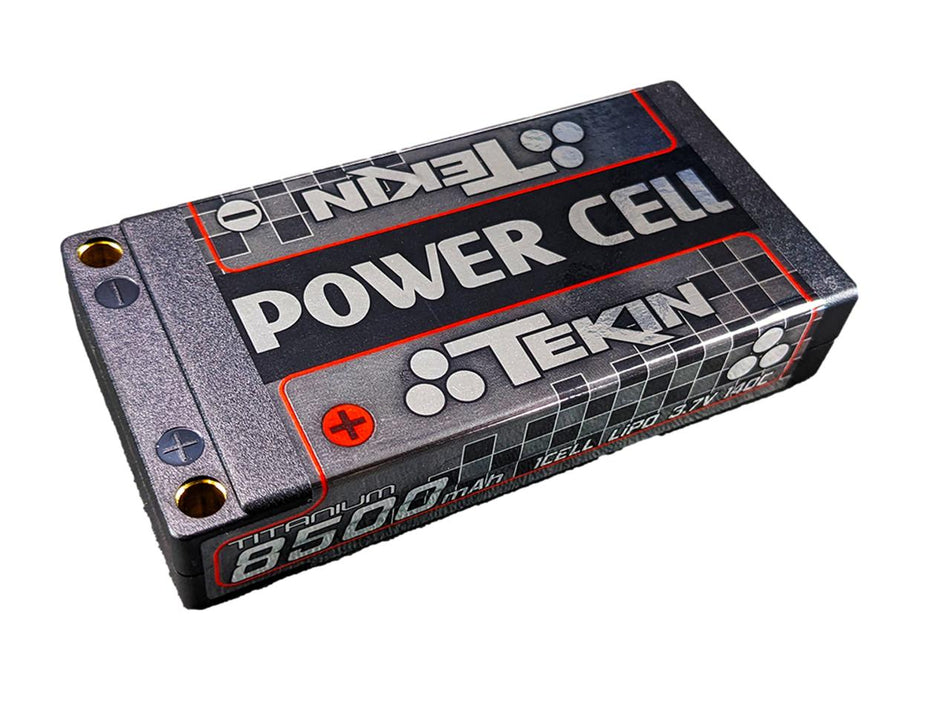 Tekin Titanium POWER CELL 1S 8500mAh 140C Shorty ULCG LiPo Battery TT1651 image 0
