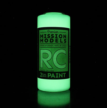 Mission Models Night Glow Water-Based Rc Airbrush Paint 2oz MMRC-016 image 0
