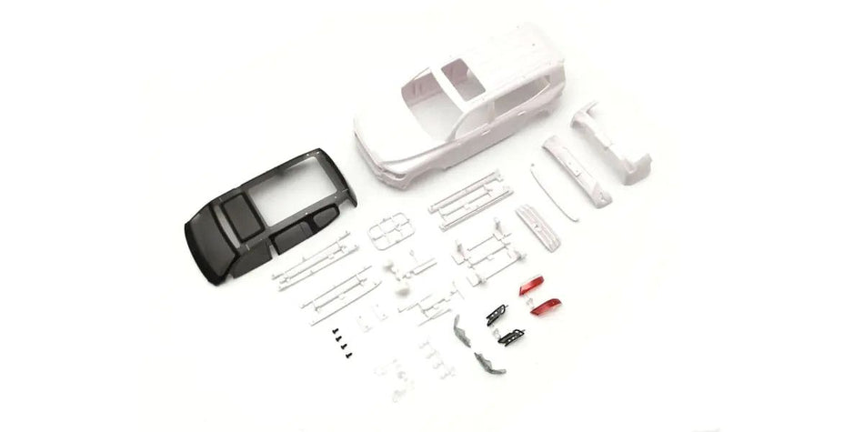 Kyosho Toyota LAND CRUISER 300 White Body Set for Mini-Z 4X4 MXN09 image 0