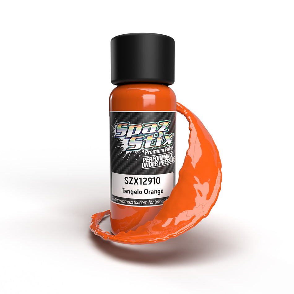 Spaz Stix Tangelo Orange Airbrush Ready Paint 2oz Bottle SZX12910 12910 image 0