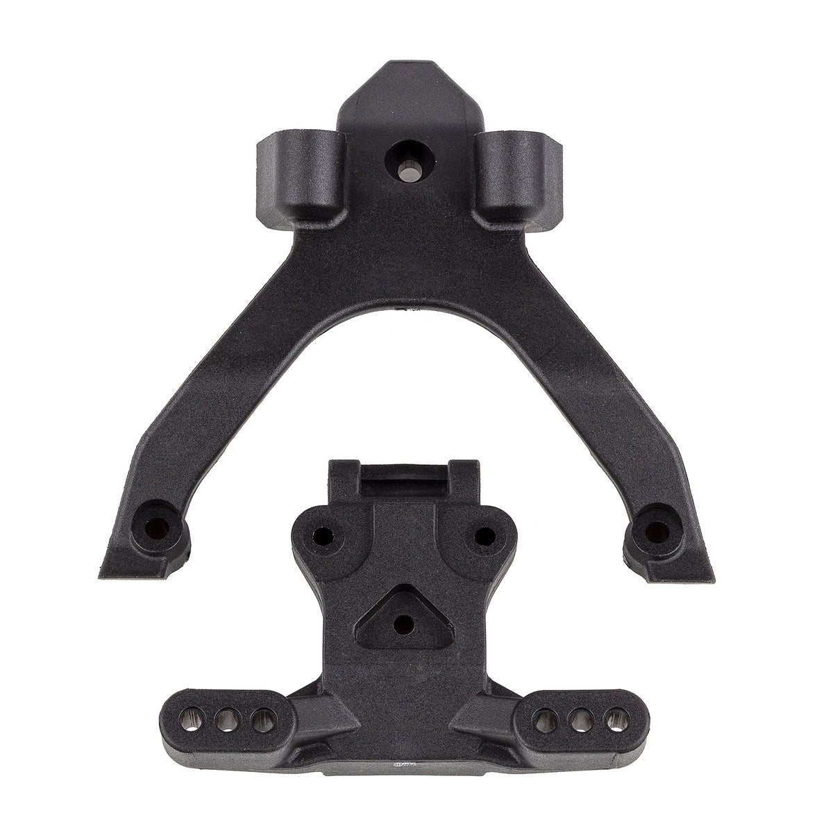 Team Associated B7 &amp; B7d FT Top Plate and Ballstud Mount Carbon 92404 image 0