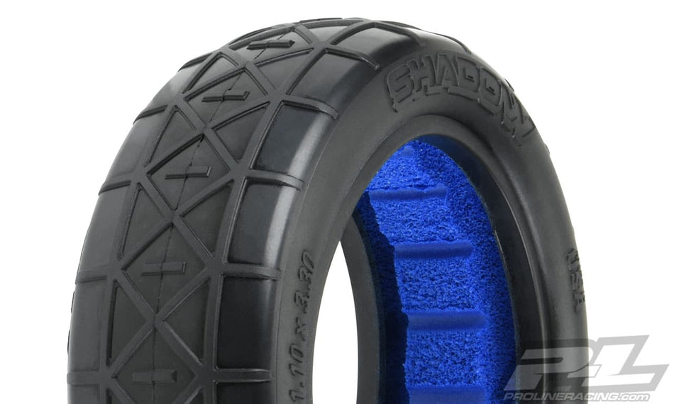 Proline Shadow 2.2" 2wd S4 (Super Soft) Buggy Front Tires PRO8293204 w/Foam image 0