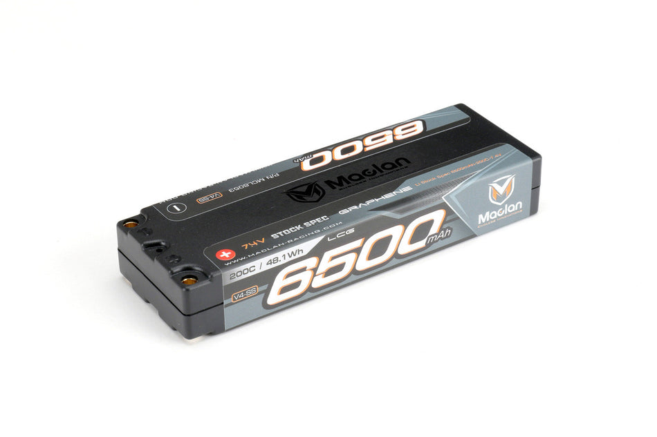 Maclan Graphene V4-SS Stock Spec 6500mah 200c Stick Lipo Battery MCL6053 image 0