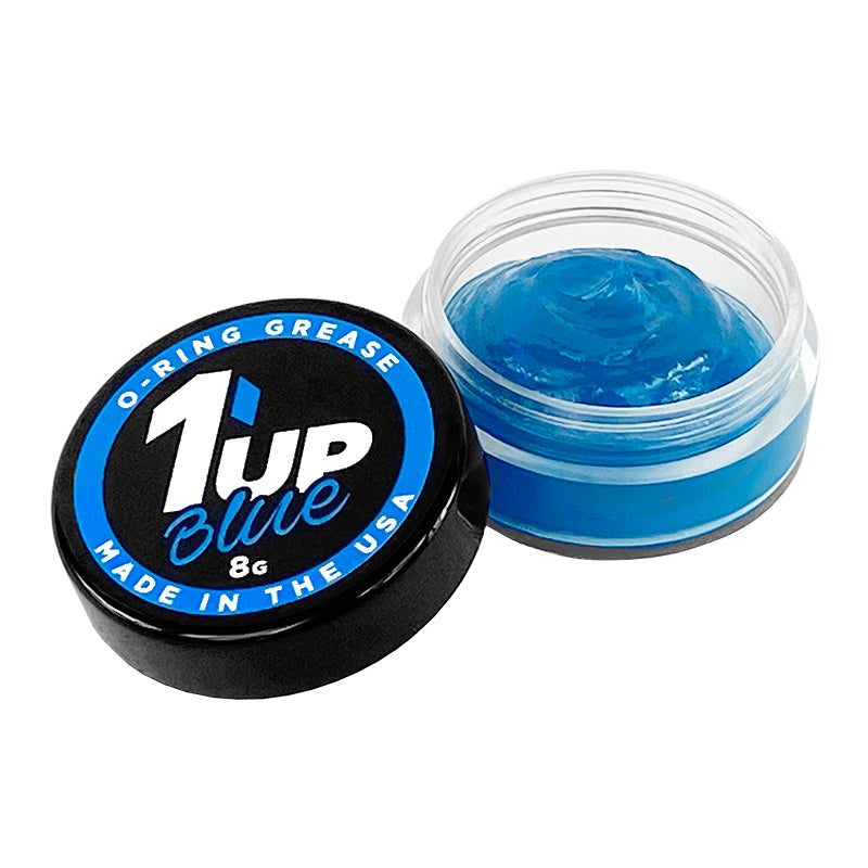 1UP Blue Shock O-Ring Grease in Extra Large (XL) Clear Jar 120302 image 0