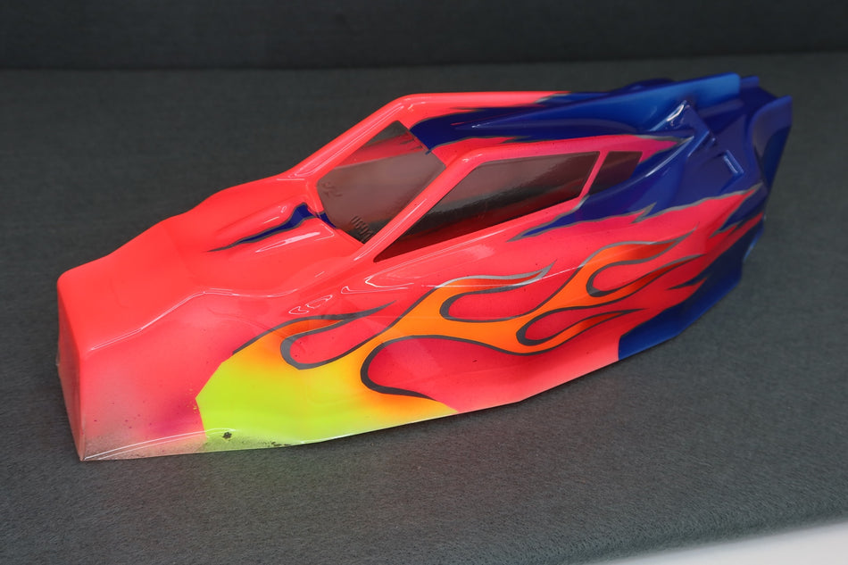 New Custom Airbrush Painted Body for XRAY XB2 '25 (2025) 2wd Buggy