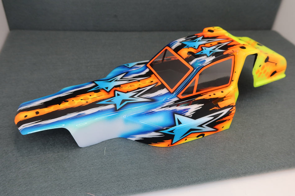 Ron's Reserve Series Custom Airbrush Painted Body for Team Associated RC10 Buggy