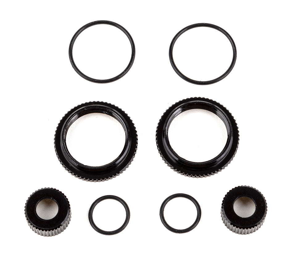Team Associated 13mm Shock Collar Retainer Set B6.4 &amp; B6.4D Buggy ASC91929 91929 image 0