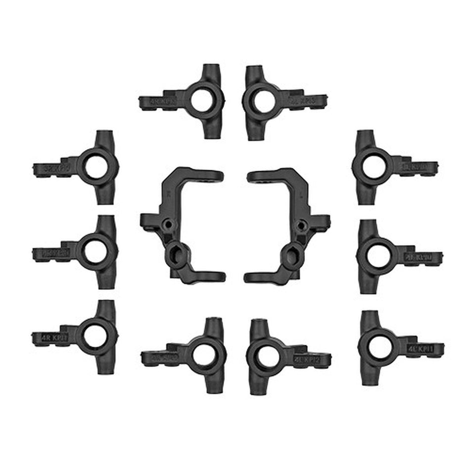 Team Associated B7 B7d T7 SC7 V2 Front Caster and Steering Blocks 71213