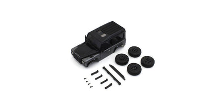 Kyosho MX-01 Land Rover Defender 90 Corris Gray Body Set Mini-Z 4X4 MXBT06GM image 0