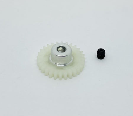 Klinik RC Lite Poly/Aluminum Ultra Lightweight Pinion 48P (26t-33t) - 28T image