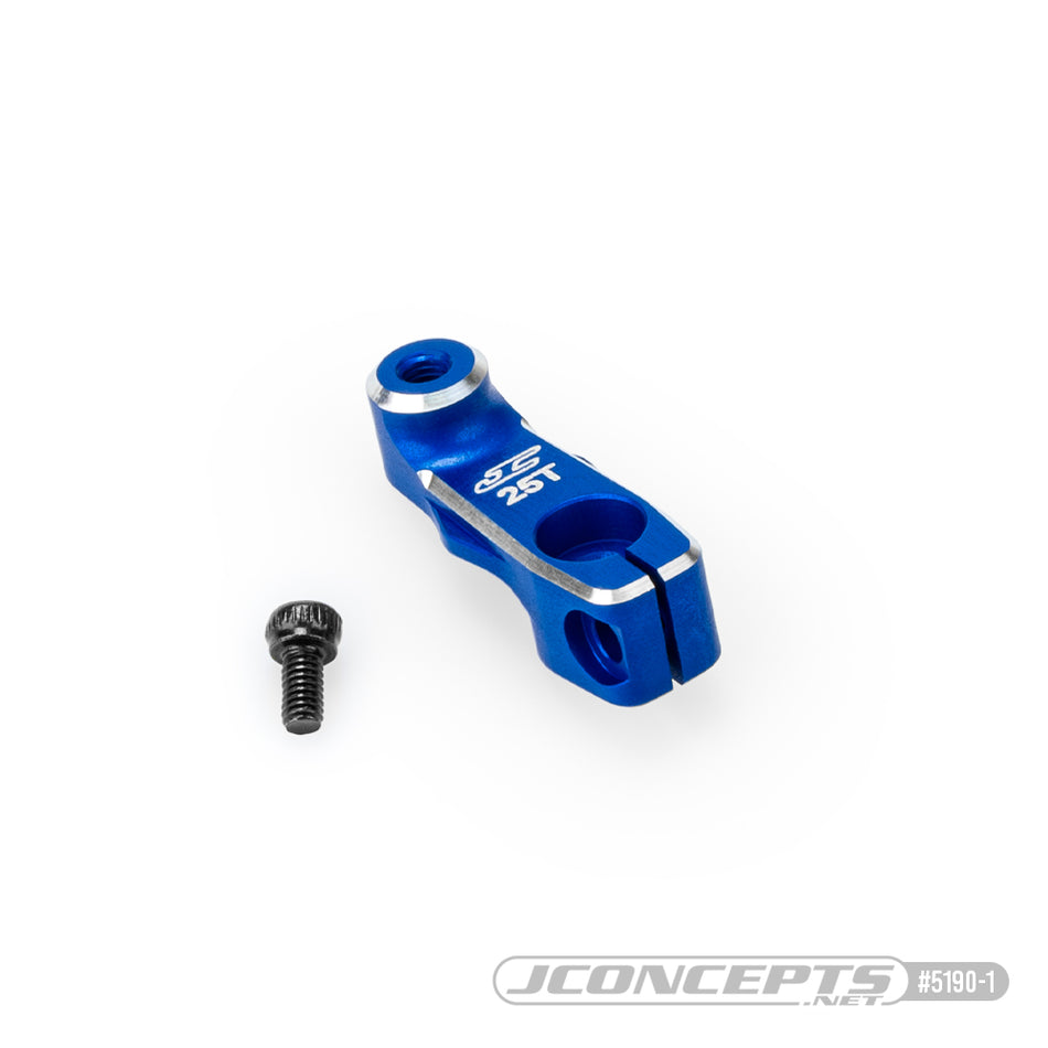 Jconcepts Aluminum Clamping Servo Horn 25t Blue for Associated B7 B7D 51901 image 0