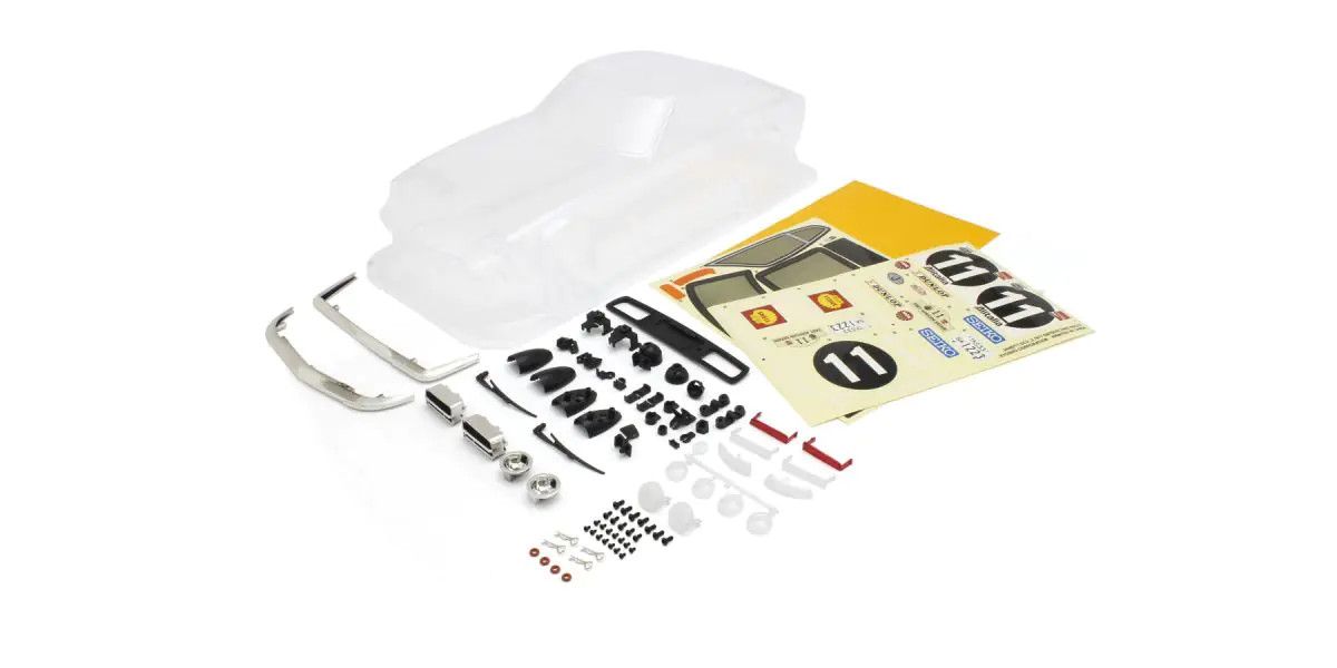 Kyosho 1/10 1971 Datsun 240z Rally Non Decoration Body Set FAB614 image 1