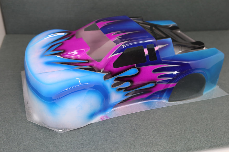 New Custom Airbrush Painted Short Course Truck Body for Losi Mini-B