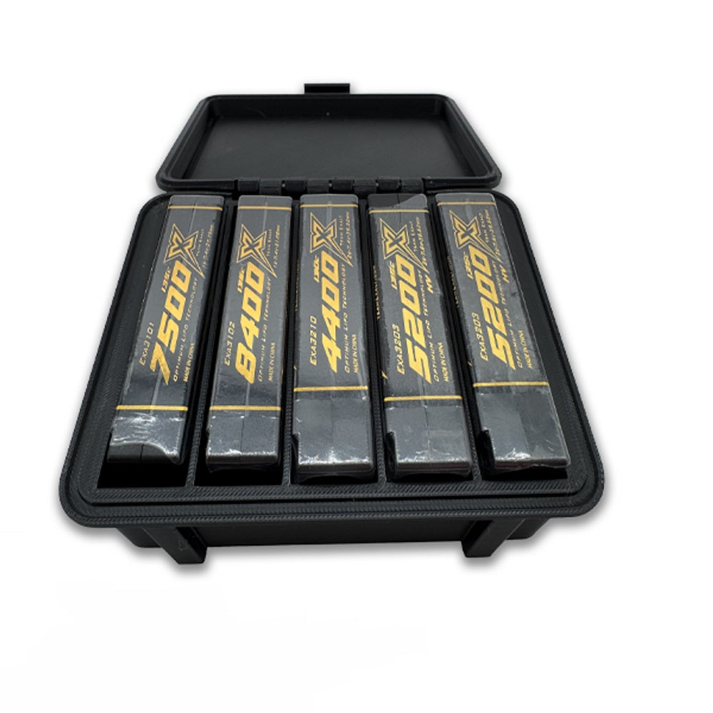 Team Exalt 1s/Shorty LCG Battery Case (Holds 5) EXA4052 image 1