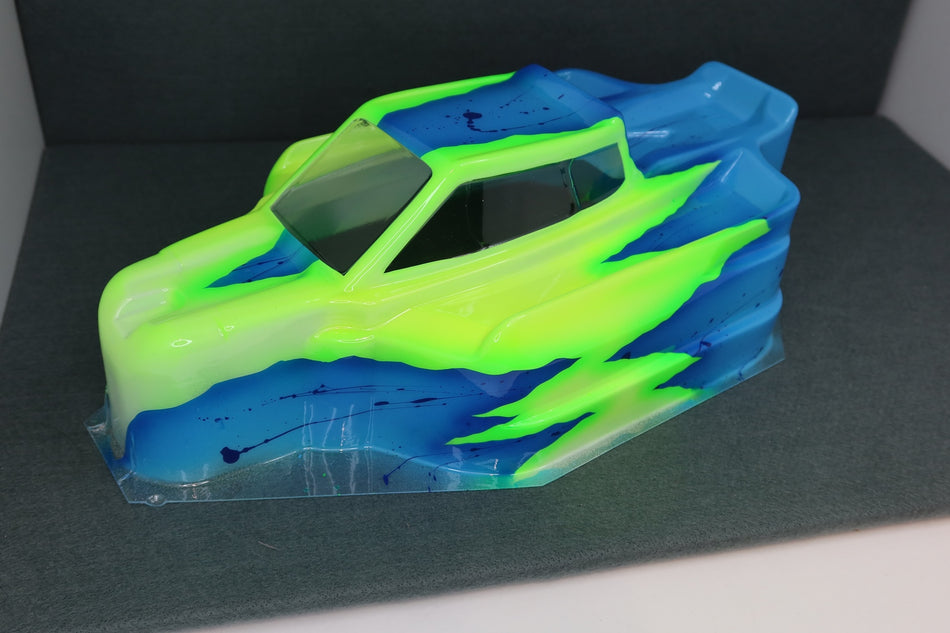 New Custom Airbrush Painted Body HB Mugen Kyosho TLR 8X RC8B4.1 Sworkz 1/8 Buggy