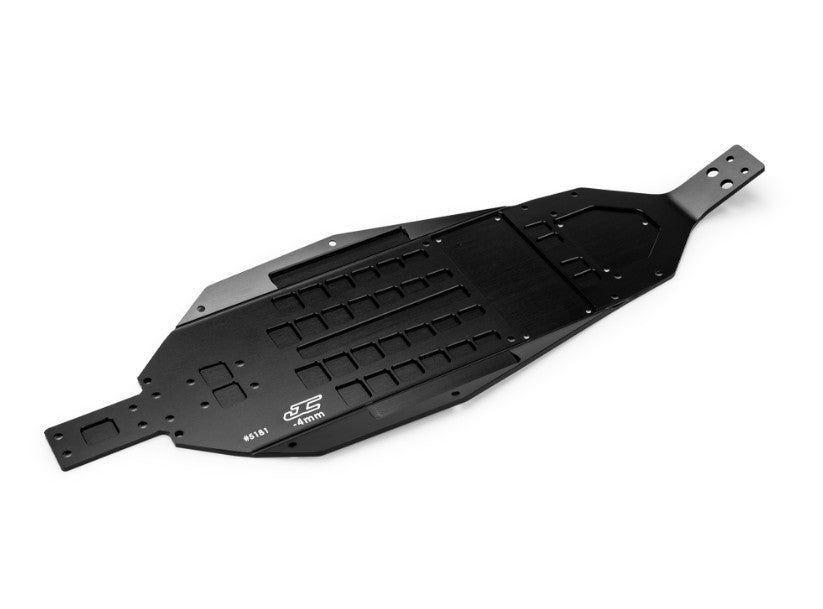 Jconcepts Chassis for Associated B7 or B7D -4mm Hard Anodized Black 51812 image 0
