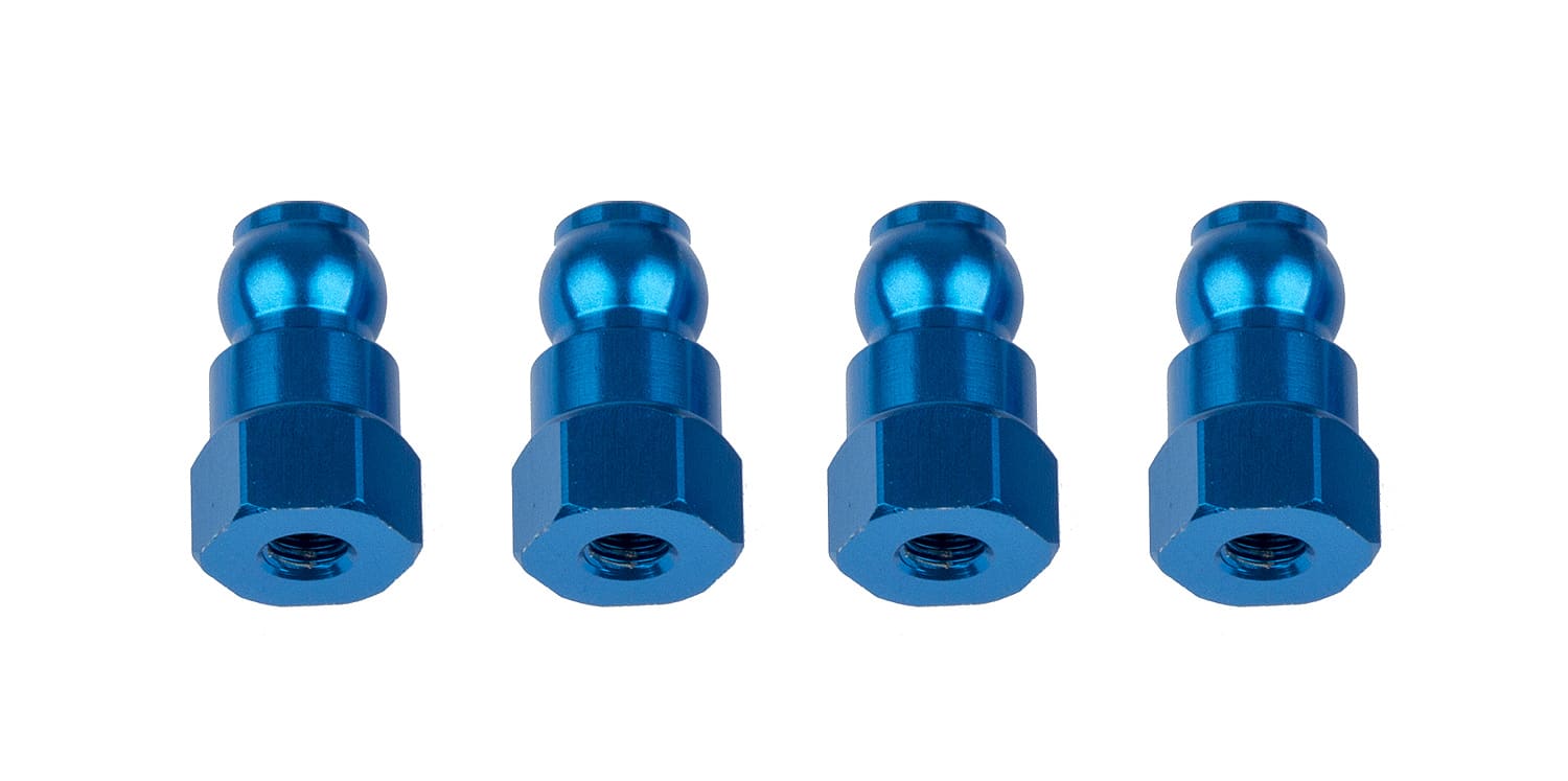 Associated Aluminum Shock Bushings (4) B6.4 B6.4D B74 B74.1 B74.1D B74.2 B74.2D image 0