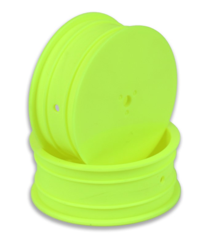 Raw Speed Front Buggy Wheel Yellow TLR 22 4.0 5.0 SR D216 RWS200102Y 200102Y image 0