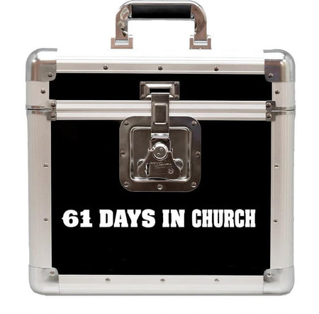 Eric Church 61 Days in Church Hard Road Case (vinyl record storage) image 0